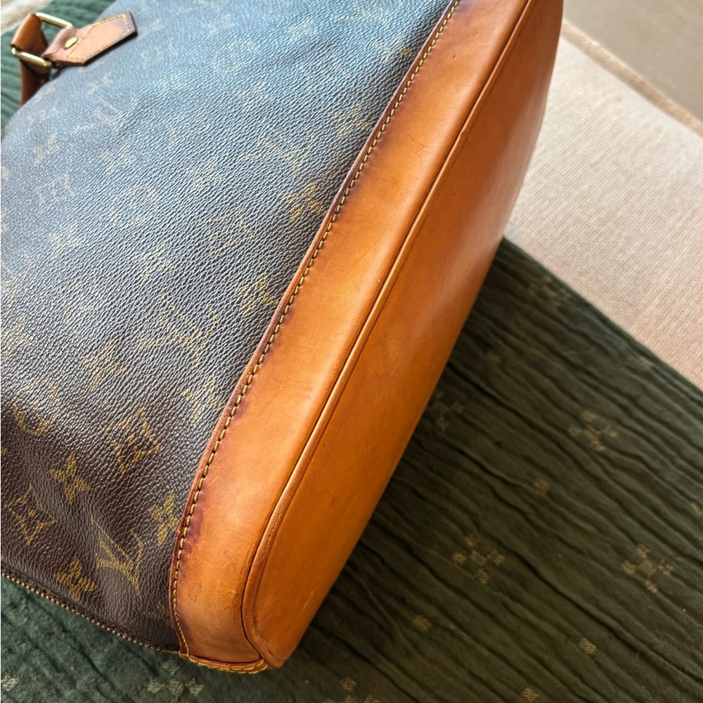 Louis Vuitton Alma Dark Brown Monogram Satchel - Picture 3 of 16